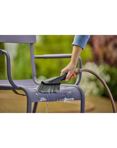 GARDENA Cleansystem Soft-Handbürste S mit Seifenkartuschen