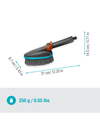 GARDENA Cleansystem Weiche Handbürste M