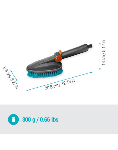 GARDENA Cleansystem Handbürste Hart M