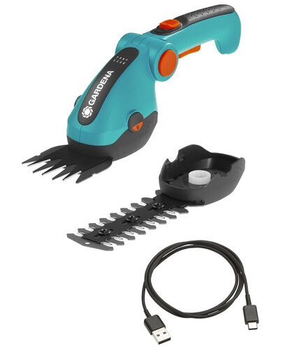 GARDENA Akku-Rasenkantenschneider und Strauchschere ComfortCut Li