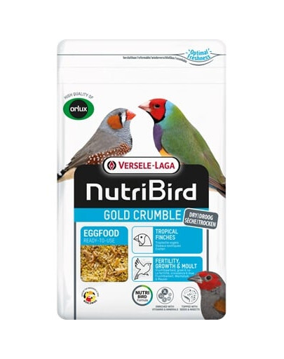 VERSELE-LAGA NutriBird Gold Crumble Tropical Finches 1kg