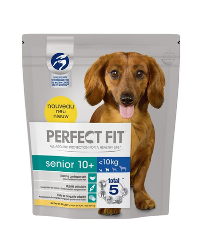PERFECT FIT (Senior) 5x825g Hundetrockenfutter mit Hühnerfleisch
