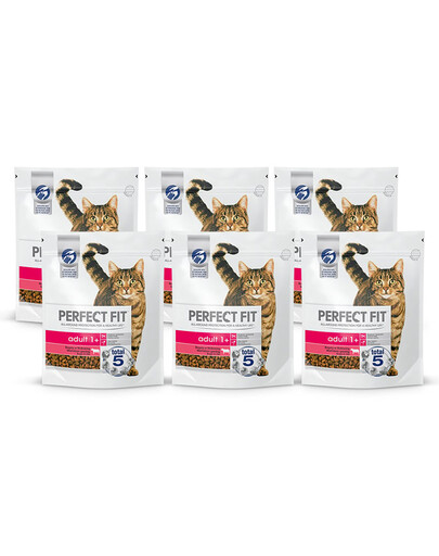 PERFECT FIT Cat 6x750 g Adult beef multi