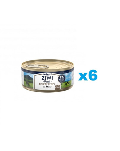 ZIWIPEAK Cat Beef Rind 6x85 g