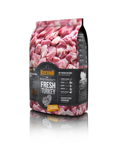 BELCANDO Mastercraft Fresh turkey Frische Ente 500 g