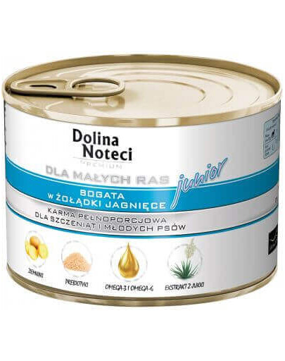 DOLINA NOTECI Premium Junior Lammmägen 185g