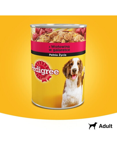 PEDIGREE Rindfleisch in Gelee 400 g