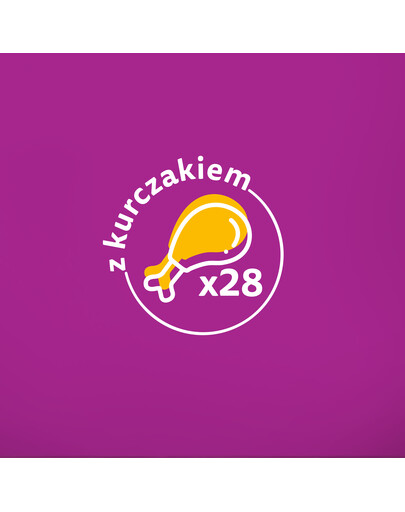 WHISKAS Adult 85g: Nassfutter für adulte Katzen mit Huhn in Gelee