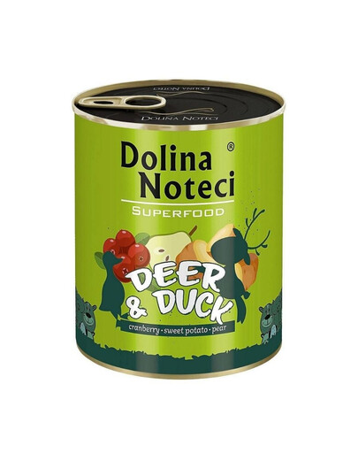DOLINA NOTECI Premium SuperFood Hirsche und Enten 800 g