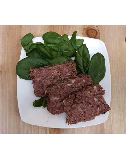 COUNTRY&NATURE Getreidefreies Nassfutter Schweinefleisch mit Spinat 410g