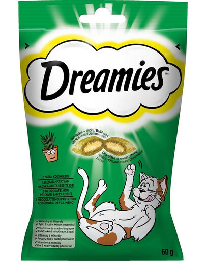 DREAMIES 60 g : Katzenleckerli mit Katzenminze