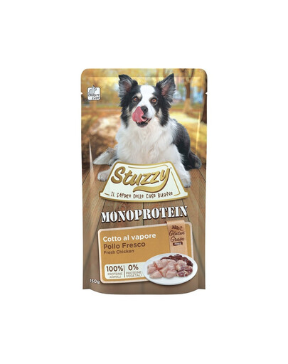 STUZZY Dog Monoprotein Grain & Gluten free frisches Huhn 150g