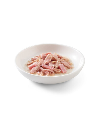 SCHESIR Thunfisch und Schinken Ergänzungsfuttermittel für Katzen 140 g