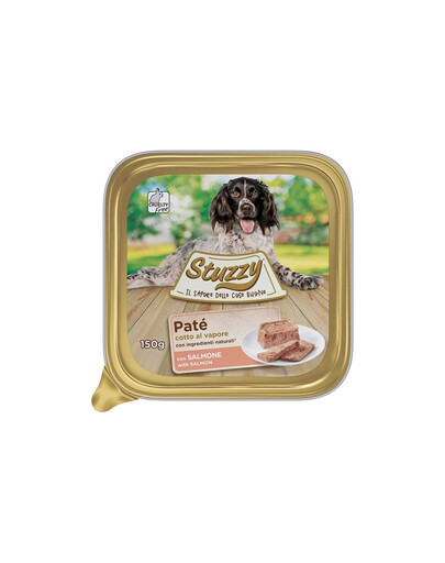 STUZZY PATE MIT LACHS 150 g