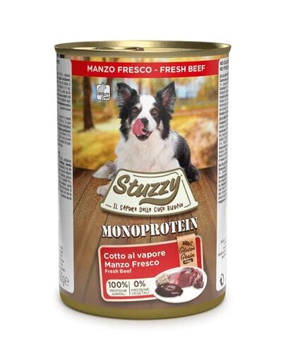 STUZZY MONOPROTEIN FrischesRindfleisch 400g