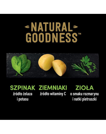 CESAR Natural Goodness in Terrine 400g reich an Lammfleisch mit Karotten, Kartoffeln und Spinat