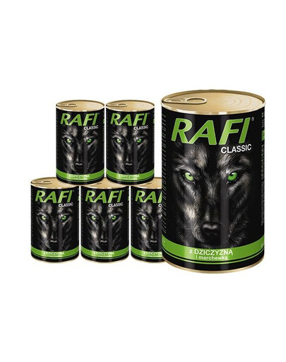DOLINA NOTECI Rafi Classic mit Wildbret und Karotte in Sauce 20x1240g