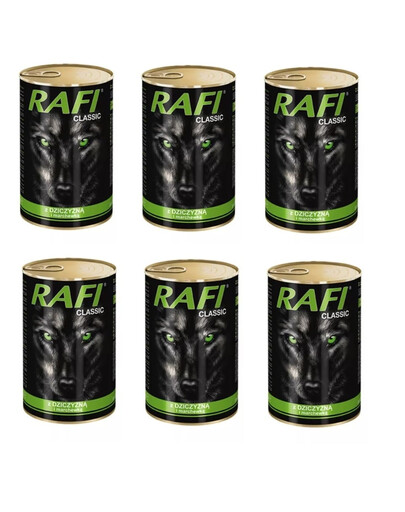 DOLINA NOTECI Rafi Classic mit Wildbret und Karotte in Sauce 1240 g x 6