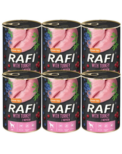 DOLINA NOTECI RAFI Turkey Pute 6x800 g