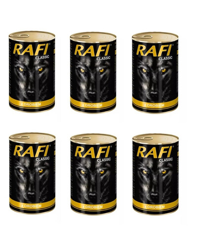 DOLINA NOTECI Rafi Classic mit Geflügel in Sauce 6x1240g