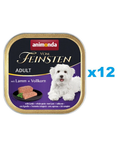 ANIMONDA Vom Feinsten Adult Lamm + Vollkorn 12 x 150 g