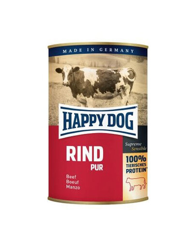 HAPPY DOG Rind Pur 200 g