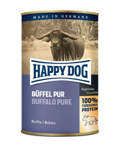 HAPPY DOG Büffel  Pur 400 g