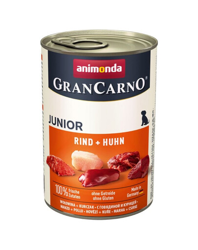 ANIMONDA GranCarno Junior Rind + Huhn 800 g