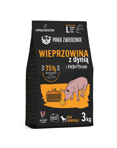PAKA ZWIERZAKA Seventh Heaven Karma sucha Wieprzowina z dynią L 3kg