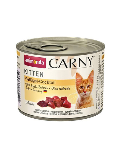 ANIMONDA Carny Kitten GEFLÜGEL-COCKTAIL 200 g