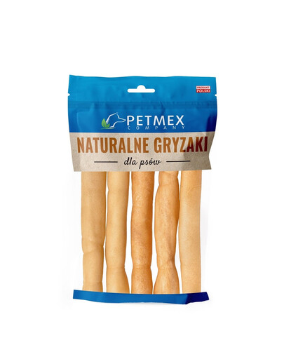 PETMEX Pałeczki kolagenowe jasne 15cm 150 g