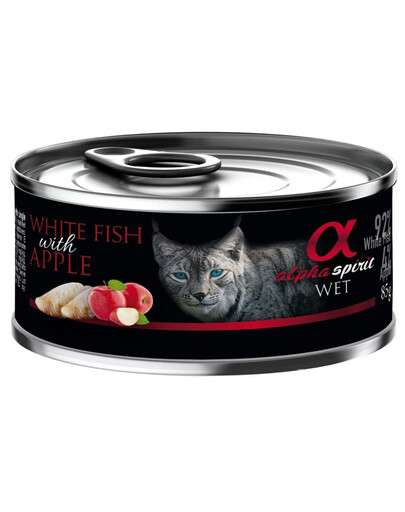 ALPHA SPIRIT weißer Fisch mit Apfel 85 g