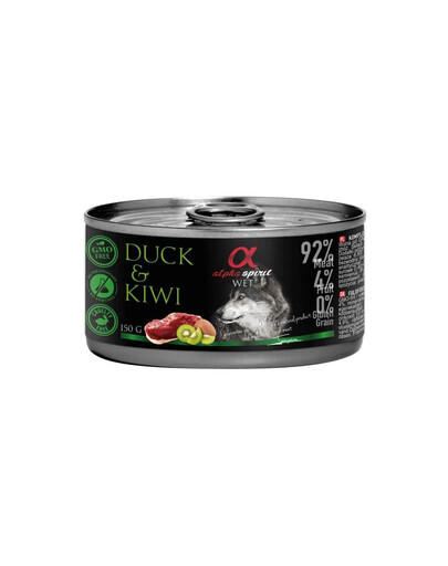 ALPHA SPIRIT Ente mit Kiwi 150 g
