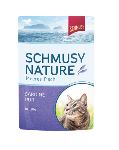 SCHMUSY Nature Sardinen in Gelee 24x100 g