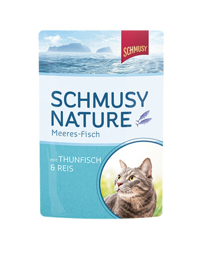 SCHMUSY Nature Thunfisch mit Reis in Gelee 24x100 g
