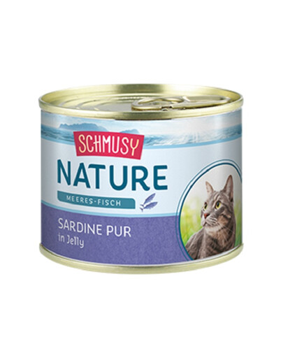 SCHMUSY Nature Sardinen in Gelee 12x185g