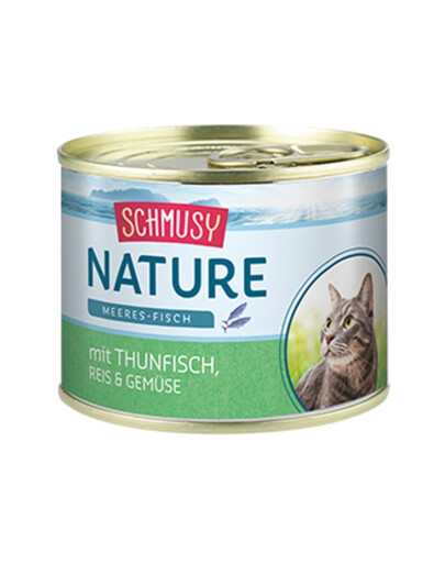 SCHMUSY Nature Thunfisch mit Gemüse in Gelee 12x185 g