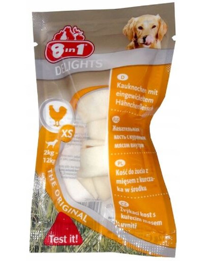 8IN1 Delights Kauknochen XS