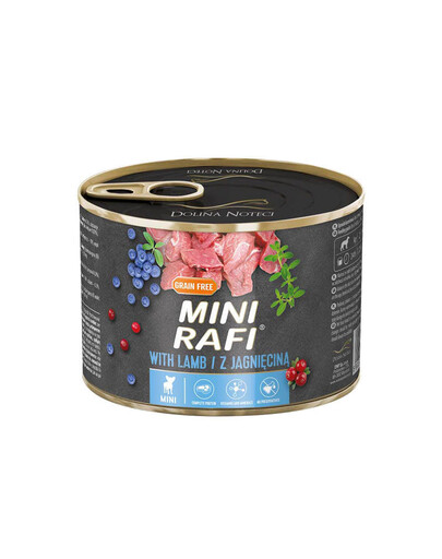 RAFI Mini mit Lammfleisch 185g für kleine Rassen