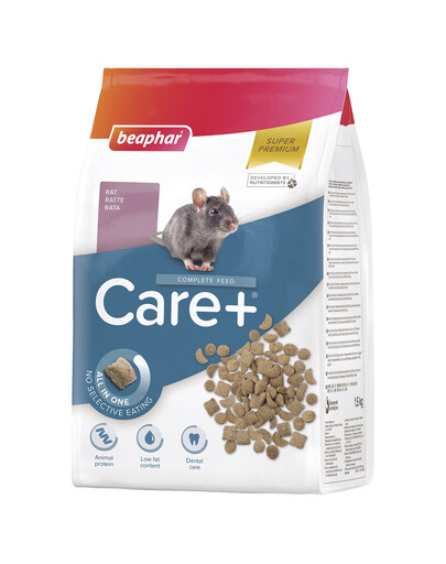 BEAPHAR Care+ Rat Futter 1,5 kg