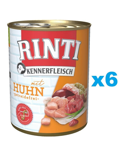 RINTI Kennerfleisch Chicken kurczak 6x400 g