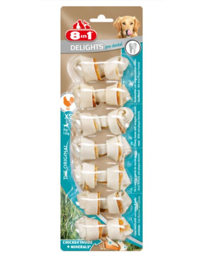 Przysmak dental delights bones xs 7 szt.