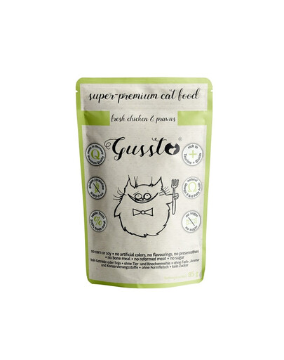 Cat Fresh Chicken Prawns saszetka 85 g mokra karma dla kota kurczak z krewetkami