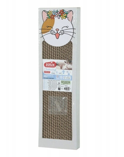 ZOLUX Chatouille Kratzpappe Kratzbaum mit Katzenminze beidseitig für Katzen