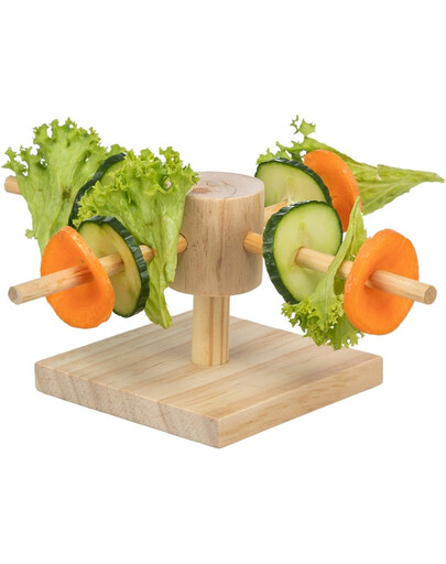 TRIXIE Karuzela do karmienia dla gryzoni 22x8x22 cm