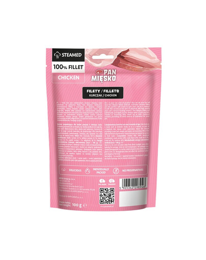 Filety Kurczak przysmak dla kota 100 g