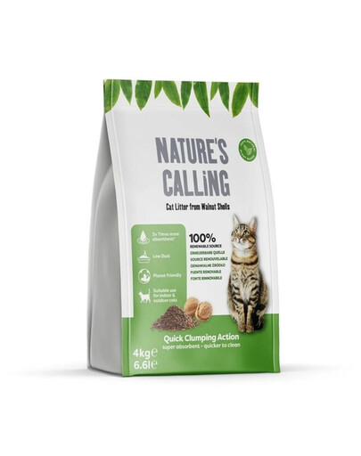APPLAWS Nature's Calling Cat Litter 4 kg natürlicher Katzenstreu