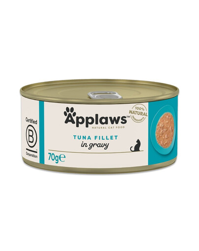 APPLAWS Cat Adult Tuna in Gravy filet aus Thunfisch in Sauce 70 g