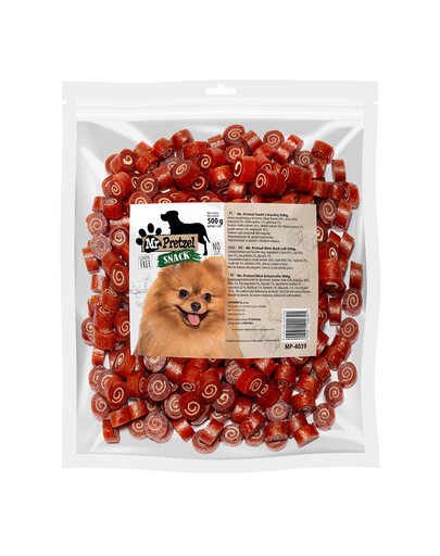 MR. PRETZEL Sushi mit Ente Snacks für Hunde 500 g