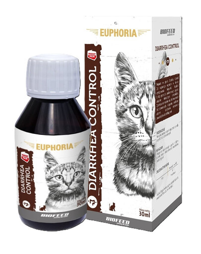 BIOFEED EUPHORIA Diarrhea Control 30 ml Durchfallmittel für Katzen